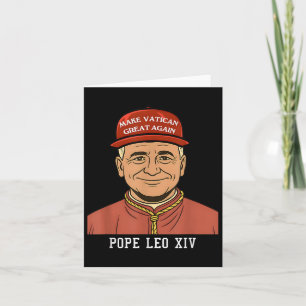 Carte Le Pape Leo Xiv Rendre sa grandeur au Vatican