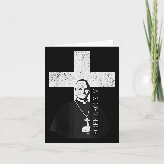 Carte Le pape Leo Xiv Robert Francis Prevost (Devant)
