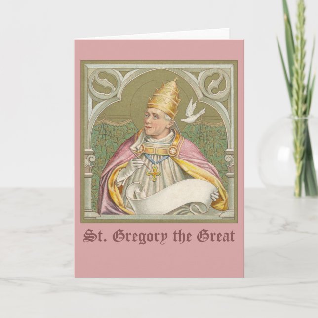Carte Le pape Saint Grégoire le Grand (M 067) (Devant)
