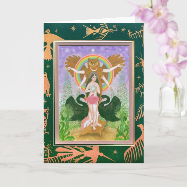 Carte le partageur de secret (Genesis Goddess IV)  (Orchidée)