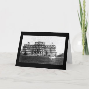 Carte Le pâturage de la vache de Taft près de l'édifice