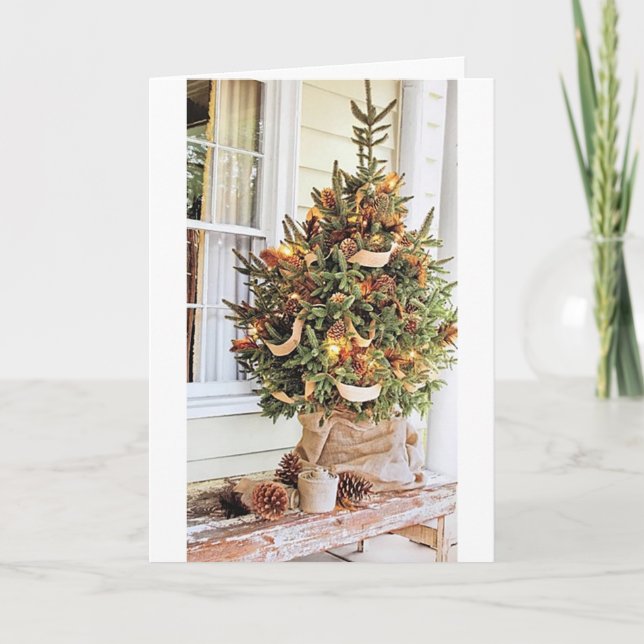 CARTE **LE PAYS D'ORIGINE DESCENDANTE VOUS SOUHAITE* (Devant)