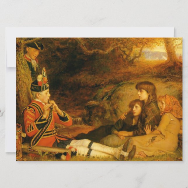Carte Le Piper (par John Everett Millais) (Devant)