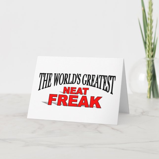 Carte Le plus beau Freak du monde (Devant)