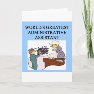 Carte le plus grand assistant administratif du monde