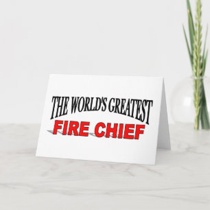 Carte Le plus grand chef d'incendie du monde