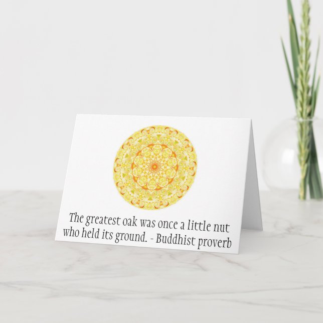 Carte Le plus grand chêne était autrefois un petit noyer (Devant)