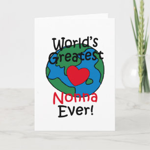 Carte Le plus grand coeur de Nonna du monde