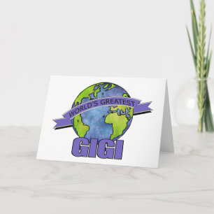 Carte Le plus grand Gigi du monde