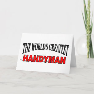 Carte Le plus grand handyman du monde