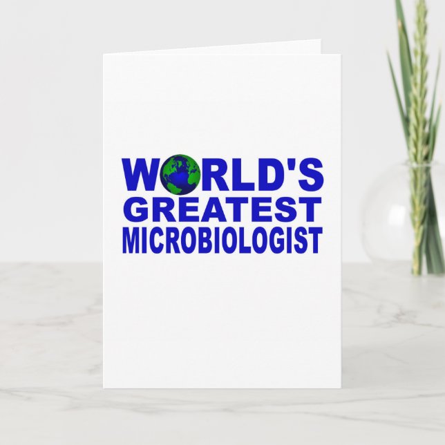 Carte Le plus grand microbiologiste du monde (Devant)