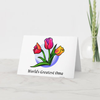 Carte Le plus grand Oma du monde
