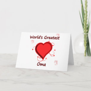 Carte Le plus grand oma du monde