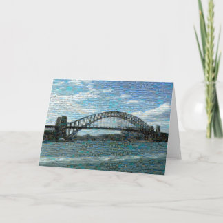 Carte Le pont du port de Sydney (Mosaic)