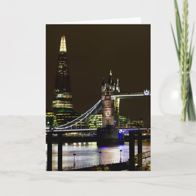 Carte Le pont Shard et Tower (Devant)