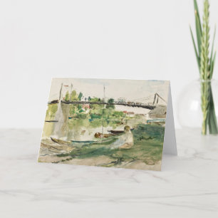 Carte Le Pont sur l'Oise   Berthe Morisot