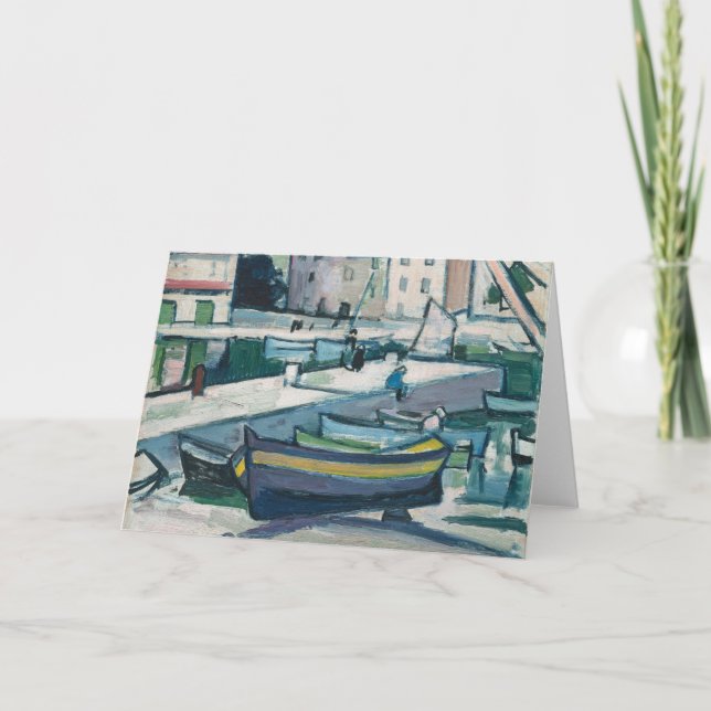 Carte Le Port, Cassis | Samuel John Peploe (Devant)