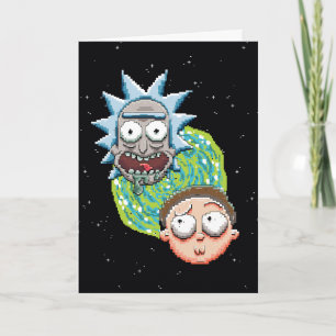 Carte Le Portrait de Rick et Morty