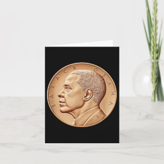 Carte Le président Barack Obama Médaille Coin Chemise No