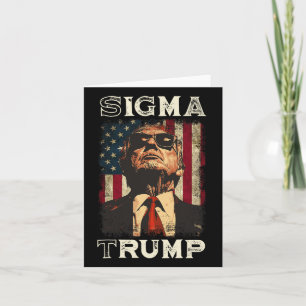 Carte Le président Donald Trump - Sigma Trump