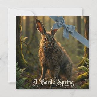 Carte Le printemps d'un barde