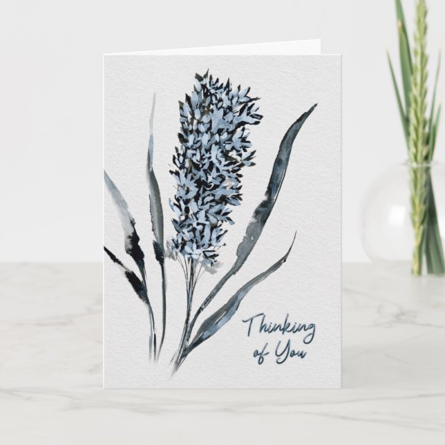 Carte Le printemps fleurira – Pensant à toi (Devant)
