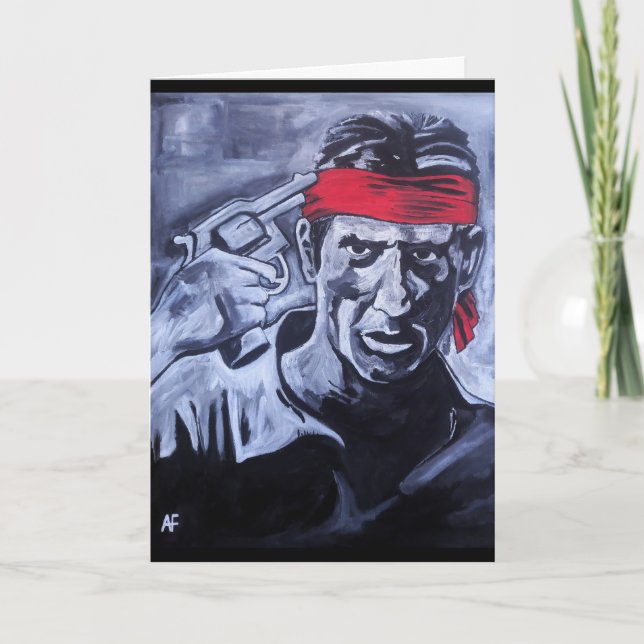 Carte Le Prisonnier Peinture d'Alfred Fox (Devant)