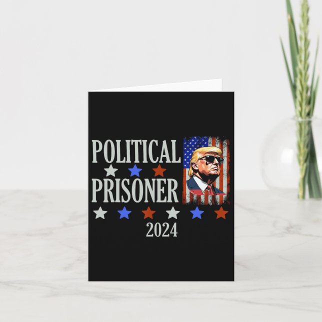 Carte Le prisonnier Trump 2024 (Devant)