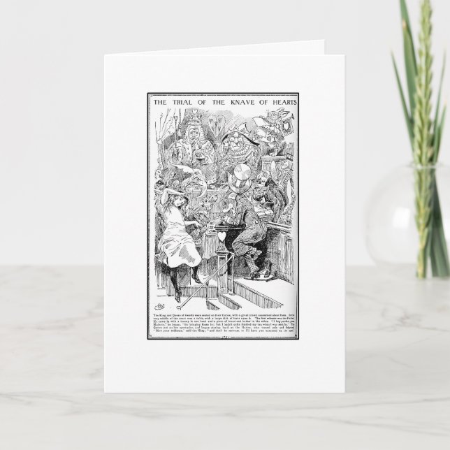 Carte Le procès de la Knave des Coeurs (Devant)