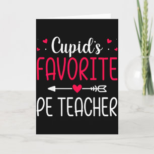 Carte Le Prof De Gym Favori De Cupidon - Saint-Valentin