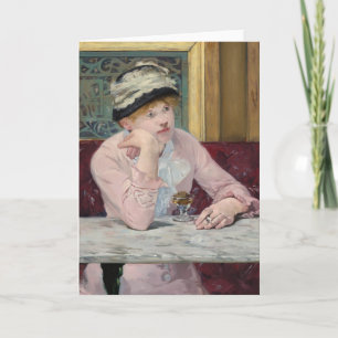Carte Le Prune par Manet Peinture Impressionniste