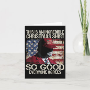 Carte Le pyjama de Noël de Trump est si bon que tout le 