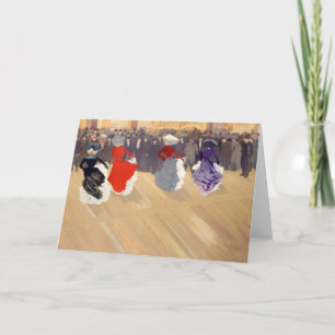 Carte Le Quadrille au Moulin-Rouge   Louis Abel-Truchet