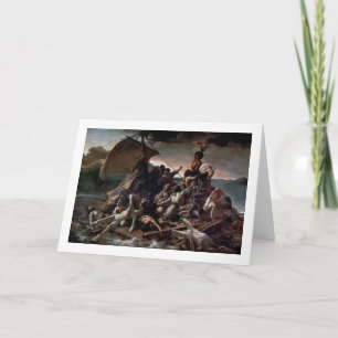 Carte Le radeau de la Méduse, Theodore Gericault