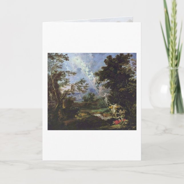 Carte Le rêve de Jacob par Michael Willmann (Devant)