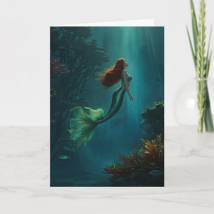 Carte Le rêve d'Imaginaire de Mermaid Scène sous-marine
