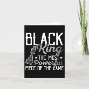 Carte Le Roi Noir La Pièce La Plus Puissante Du Jeu Homm