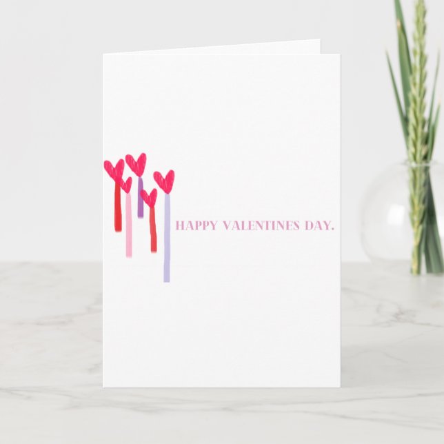 Carte Le sarcastique drôle de Valentine (Devant)