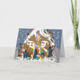Carte Le siège de la police Gingbread House