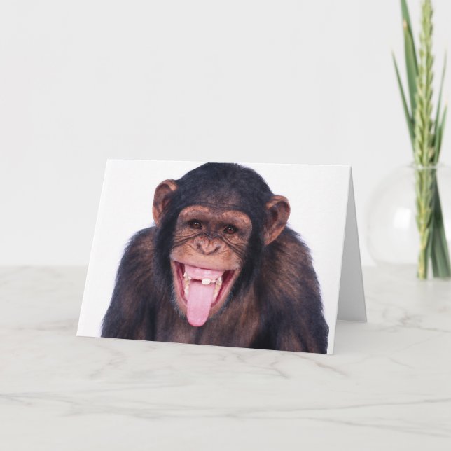 Carte Le singe riant (Devant)