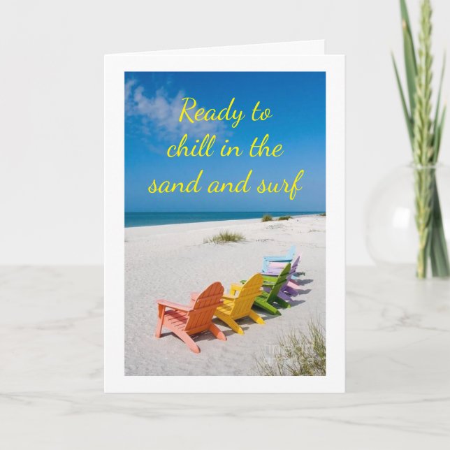 CARTE LE "SOLEIL SERA CLAIR" SUR VOTRE "ANNIVERSAIRE" (Devant)