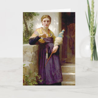 Carte Le Spinner, William-Adolphe Bouguereau
