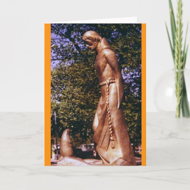 Carte Le St Francis et le chien de prairie (Devant)
