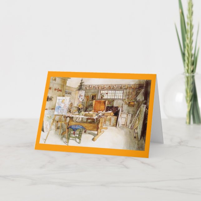 Carte Le studio de l'artiste (Devant)