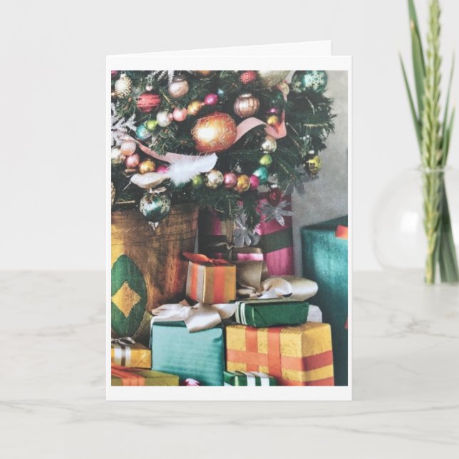 CARTE LE TEMPS DE "JOY AND CHEER" JETER NOËL (Devant)