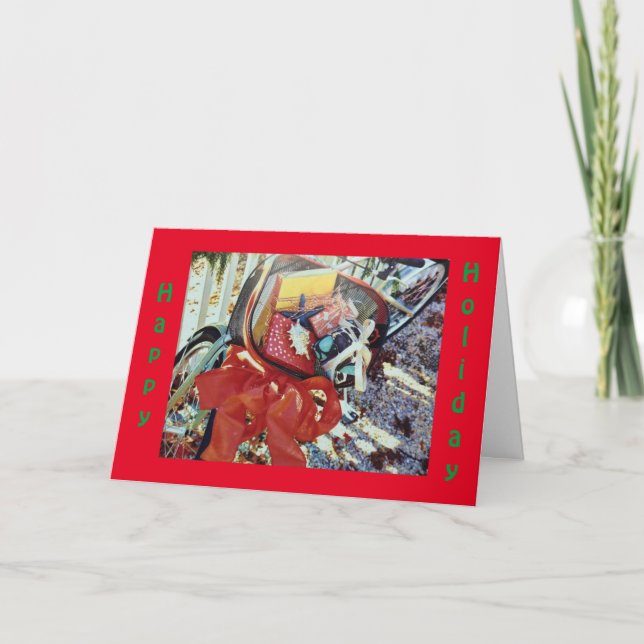 CARTE LE TEMPS POUR LE PLAISIR POUR TOUT LE MONDE NOËL (Devant)