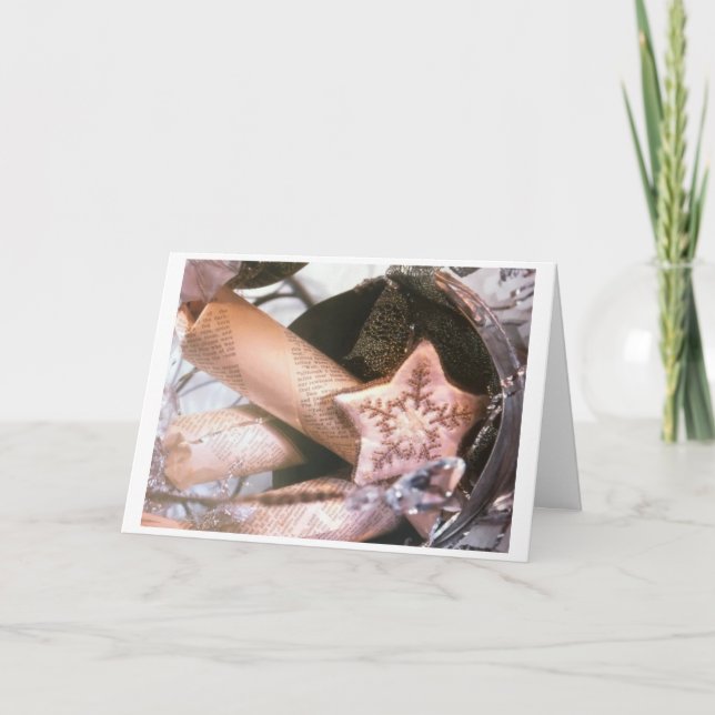 CARTE LE TEMPS POUR LE PLAISIR POUR TOUT LE MONDE NOËL (Devant)