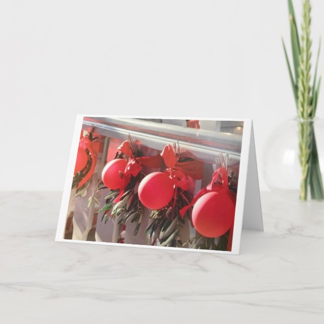 CARTE LE TEMPS POUR LE PLAISIR POUR TOUT LE MONDE NOËL (Devant)