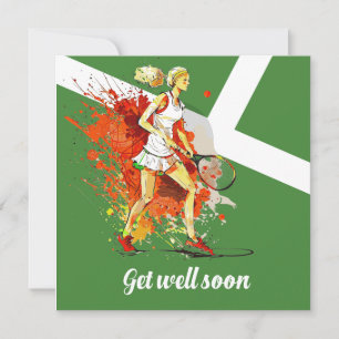 Carte Le Tennis Va Bien Bientôt