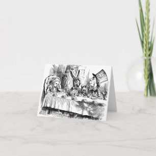 Carte Le thé du chapelier fou